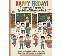Spot the Difference: Back to School Edition: Fun Puzzles for Kids Ages 4-8 | Classroom, Playground & School Bus