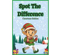 Spot The Difference: Christmas Edition: Kids Holiday Activity Book | Perfect Stocking Stuffer Under $5 | Great Travel Size Activity Kids Book | Stocking Stuffer Activity Book