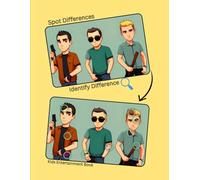 Spot the Difference for Kids: 50 Fun Picture Puzzles to Challenge and Entertain!: Spot the Difference Adventure! Picture Puzzle Book for Curious Kids (Ages 5-10).