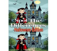 Spot the Difference Halloween Edition: Activity Book Search & Find Fun Book