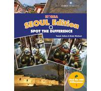 Spot the Difference: Seoul Landmarks: Bilingual English-Korean Puzzle Book | 10 Scenes + Answer Key