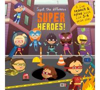 Spot The Difference - Superheroes!: A Fun Search and Solve Book for 3-6 Year Olds