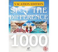 Spot the Difference - Vacation Edition: 120+ Travel Puzzles for Adults | Over 1,000 Hidden Differences: Relaxing & Challenging Visual Brain Games • 5 ... Levels • Timed Challenges & Progress Trackers