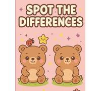 Spot the Differences: 60 Pages of Find the Differences Fun | 8.5 x 11 Spot the Difference Book for Kids and Adults
