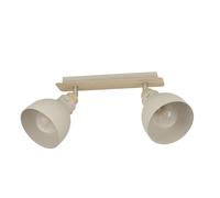 Spot Vintage Arrecife In Acciaio Marrone 2 Luci E27 28W Ip20