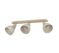 Spot Vintage Arrecife In Acciaio Marrone 3 Luci E27 28W Ip20