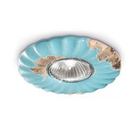 Spot Vintage Ceramica Azzurra 1 Luce Gu10 12Cm [EEK: A++]