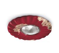 Spot Vintage Ceramica Bordeaux 1 Luce Gu10 12Cm