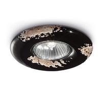 Spot Vintage Ceramica Nera 1 Luce Gu10 11Cm