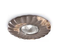 Spot Vintage Ceramica Tortora 1 Luce Gu10 12Cm