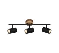 Briloner Wood & Style 2920 faretto da soffitto, 3 luci Briloner
