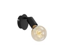 Spot Vintage Pearl Metallo Nero 1 Luce E27 [EEK: A++]