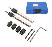 Spot Weld Cutter Set 9 PCS | High Speed Steel Drill Bits for 3 / 8in & 5 / 16in | Removes Welds Without Distortion/Damage | Expert Welding Tool Kit with Storage Box