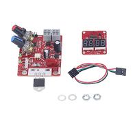 Spot Welder Control Sche Regolabile Time Controller ad alta precisione Pannello di controllo per saltura a vetrino fai - -te per tiristore 40A con pannello di visualizzazione PCB
