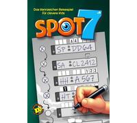 SPOT7 | Spannendes Auto-Kennzeichen Reisespiel für clevere Kids: Beschäftigungs Buch gegen Langeweile auf langen Autofahrten für Kinder ab 5 Jahre