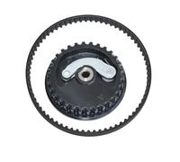 SPOTIUA Kit Cinghia dentata e Ruota dentata puleggia Albero a camme Adatto for Trimmer GX25 Piccolo Mini Motore a 4 Tempi sostituire la Parte 14320-Z0H-010