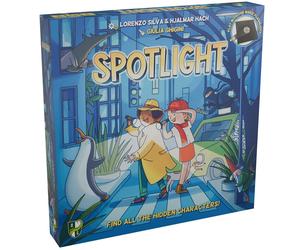 Spotlight - Family Board Game, Find Hidden Pictures with Your Magic Flashlight,