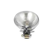 Spotlight Per Suzuki Per Retro Faro Universale Per Moto In Metallo Rotondo Con Supporto Placcato Elettrolitico Faro Anteriore Fanale Anteriore(B)