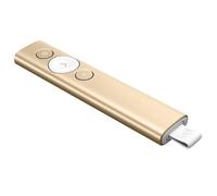 Telecomando per presentazioni wireless Logitech Spotlight Advanced in Oro