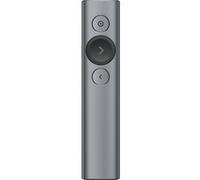 Spotlight puntatore wireless Bluetooth/RF Grigio, Presentatore Bluetooth/RF, USB, 30 m, Grigio