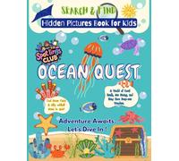 Spotlings Club Search & Find Book For Kids: Ocean Quest Hidden Pictures Book for Kids, Spot the Odd & Learn Fun Ocean Facts - Perfect for Family Bonding Time, Road Trips & Travel