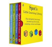 Spot's Little Learning Library 4 Board book Collection Set By Eric Hill (Colours, Shapes, Numbers & Words)