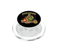 Spotted At The Shore Divertente Bigfoot Beach Falò Halloween PopSockets PopGrip per MagSafe