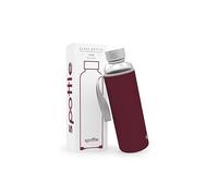 spottle Borraccia in Vetro con Custodia in Neoprene | Bottiglia in Vetro Borosilicato 550 ml | Senza BPA, Lavabile in Lavastoviglie