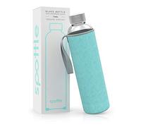 spottle Borraccia in Vetro con Custodia in Neoprene, Bottiglia in Vetro Borosilicato - Lavabile in Lavastoviglie, Adatta a Tutte le Bevande, Senza BPA, 750ml