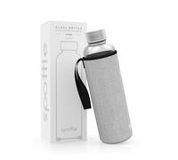 spottle Borraccia in Vetro con Custodia in Neoprene, Bottiglia in Vetro Borosilicato - Lavabile in Lavastoviglie, Adatta a Tutte le Bevande, Senza BPA, 550ml