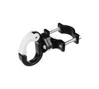 SPOUPKFKCK 1 pz in lega di alluminio scooter elettrico borsa da viaggio casco gancio for vite adatta for Xiaomi adatto for Mijia M365 accessori(Black white)