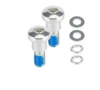 SPOUPKFKCK 1Pair Scooter Elettrico Ruota Posteriore Bullone Fisso Viti In Metallo Misura for Xiaomi M365/Pro 21.7X11.7mm Parte accessori Duro Durevole