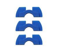 SPOUPKFKCK 3 Pezzi Scooter Elettrico Cuscinetto Di Smorzamento In Gomma Adatto For Xiaomi For Norma Mijia M365 Forcella Anteriore Antivibrante Pad Cuscini Modificati Accessori(3Pcs blue)