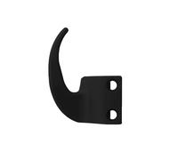 SPOUPKFKCK Gancio anteriore in nylon for scooter elettrico da 2 pezzi for impugnatura portatile adatto for accessori for monopattino Ninebot MAX G30 Rosso Nero Bianco(Schwarz)
