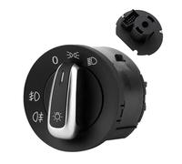SPOUPKFKCK Interruttore di controllo fari auto adatto for Volkswagen Passat B5 B6 Polo Touran Bora CC for Vw Golf 4 MK5 Caddy Jetta fendinebbia interruttori(5ND941431A)