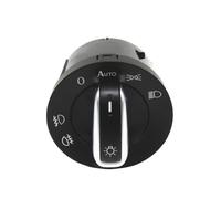 SPOUPKFKCK Misura for Volkswagen Passat B5 B6 Polo Touran Bora CC for VW Golf 4 MK5 Caddy Jetta Auto Faro Interruttore di Controllo fendinebbia Interruttori(5ND941431B)