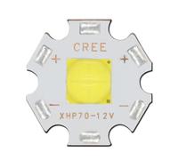 SPOUPKFKCK Perline LED CREE 12V Torcia importata Lampada XHP50 XHP70 Origina in rame 6V 18W 30W Emettitore for PCB in da 20 mm 6500K(12V 30W XHP70.2)