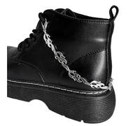 SPPEOUKJ 2 pezzi Catena for scarpe con croce di fiamma spinata Stivali e scarpe di tela Accessori Decorazione Ciondolo Gioielli da festa alla moda for donne