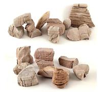 SPPEOUKJ 250g 500g Aquarium Decor Stone Rockery Landscaping Fish Tank Microporous Good for Plants Growth(About 250g)