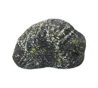 SPPEOUKJ Artificial Stone Landscape Rock Decorative Ornament Resin Faux for Home Bonsai Outside Courtyard Garden Decor(Black)