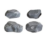 SPPEOUKJ Fake Rock Realistic Decorative Multifunctional Foam Crafts Natural Texture Landscape Decoration for Lawn Yard(40x22x18cm)