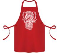 Spqr Casco Palestra Bodybuilding Allenamento Top Cotone Grembiule 100% Organic