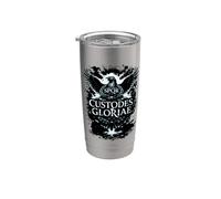 SPQR Custodes Gloriae Aquila Romana Roma Design Bicchiere termico in acciaio inox doppia parete
