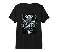 SPQR Custodes Gloriae Aquila Romana Roma Design Maglietta Premium