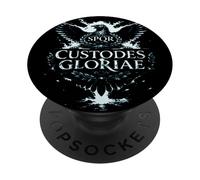 SPQR Custodes Gloriae Aquila Romana Roma Design PopSockets PopGrip Adesivo