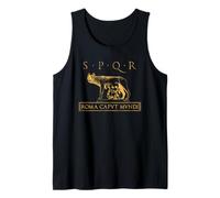 SPQR Roma Caput Mundi Ancient Rome Roman Empire Canotta