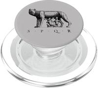 SPQR Roma romana lupo Romolo Remo PopSockets PopGrip per MagSafe