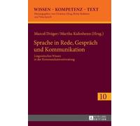 Sprache in Rede, Gespraech und Kommunikation (Copertina rigida)