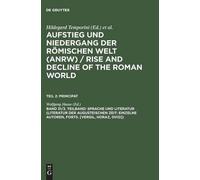Sprache Und Literatur (Literatur Der Augusteischen Zeit (Copertina rigida)