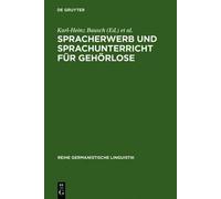 Spracherwerb und Sprachunterricht für Gehörlose (Copertina rigida)